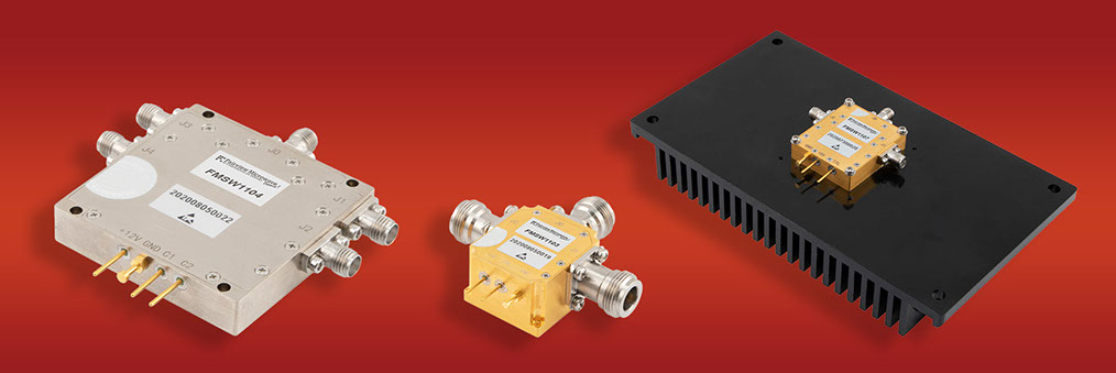 high-power RF and microwave PIN diode switches